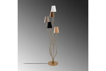 Gulvlampe Crestor Flerfarget / Mørke farger - Flerfarget / Mørke farger - Belysning - Innendørsbelysning & Lamper - Gulvlampe