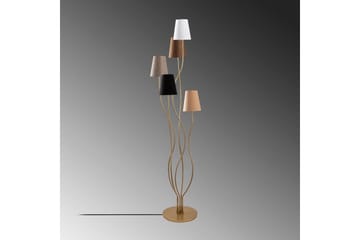 Gulvlampe Crestor Flerfarget / Mørke farger - Flerfarget / Mørke farger - Belysning - Innendørsbelysning & Lamper - Gulvlampe