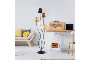 Gulvlampe Crestor Flerfarget / Narwanike farger - Flerfarget / Narwanike farger - Belysning - Innendørsbelysning & Lamper - Gulvlampe