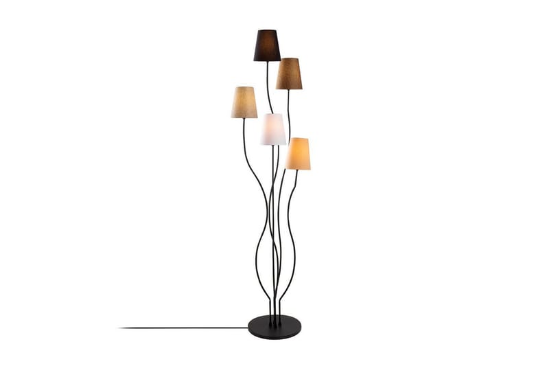 Gulvlampe Crestor Flerfarget / Narwanike farger - Flerfarget / Narwanike farger - Belysning - Innendørsbelysning & Lamper - Gulvlampe