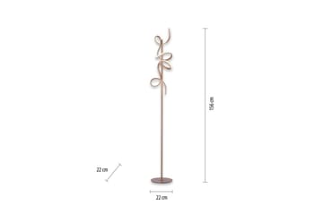 Gulvlampe Curls - 22x156x22 cm - Belysning - Innendørsbelysning & Lamper - Gulvlampe