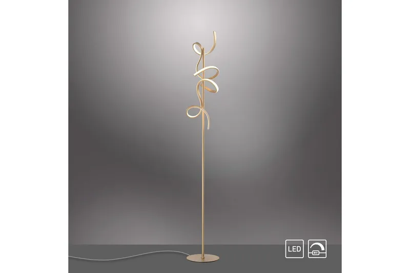 Gulvlampe Curls - 22x156x22 cm - Belysning - Innendørsbelysning & Lamper - Gulvlampe