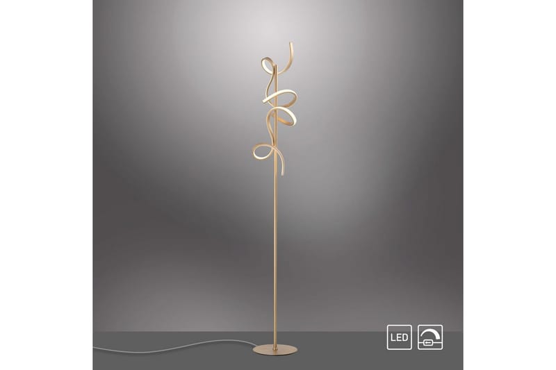 Gulvlampe Curls - 22x156x22 cm - Belysning - Innendørsbelysning & Lamper - Gulvlampe