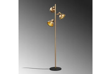 Gulvlampe Desten Gull - Gull - Belysning - Innendørsbelysning & Lamper - Gulvlampe