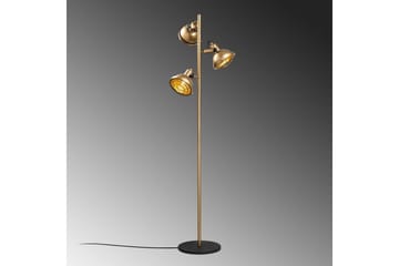 Gulvlampe Desten Gull - Gull - Belysning - Innendørsbelysning & Lamper - Gulvlampe