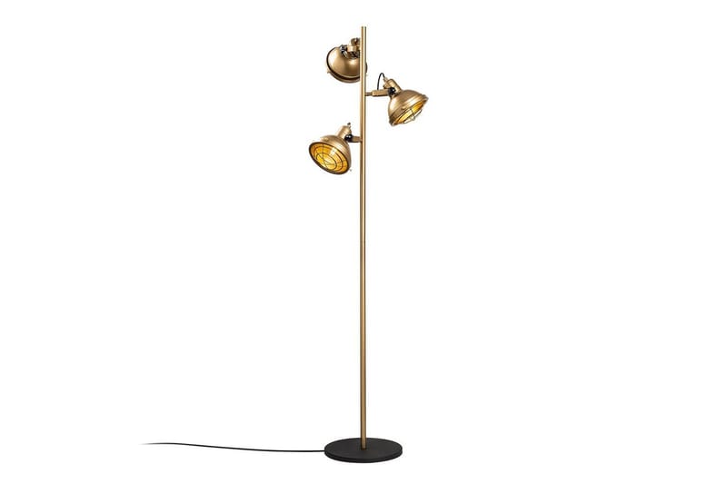 Gulvlampe Desten Gull, Gull