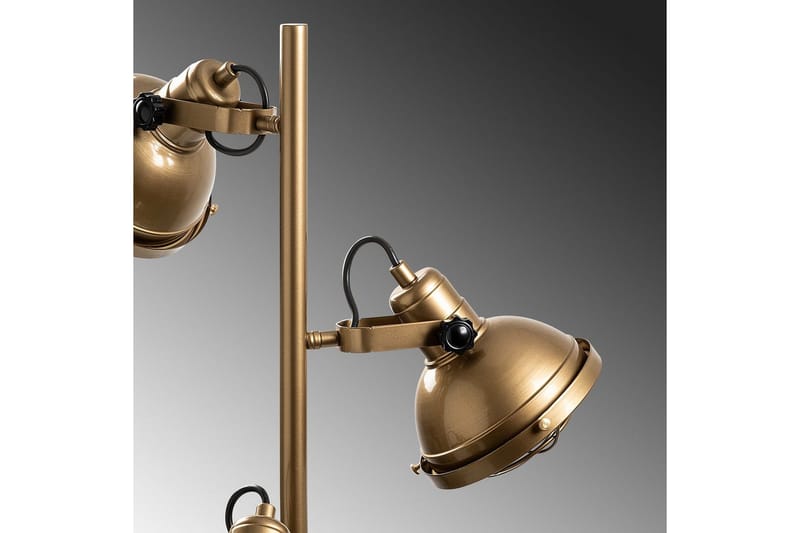 Gulvlampe Desten Gull - Gull - Belysning - Innendørsbelysning & Lamper - Gulvlampe