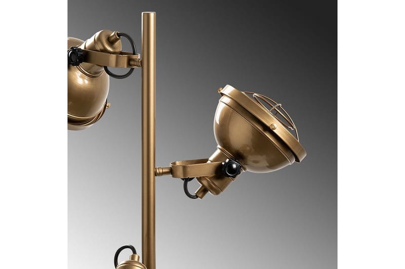 Gulvlampe Desten Gull - Gull - Belysning - Innendørsbelysning & Lamper - Gulvlampe