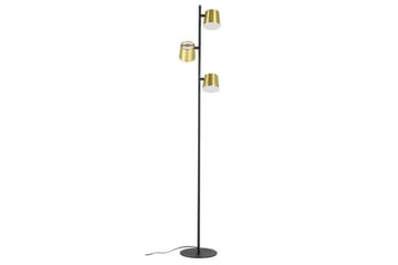 Gulvlampe Eglo Altamira Svart/Messing - Belysning - Innendørsbelysning & Lamper - Gulvlampe