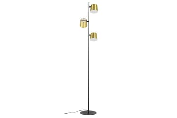 Gulvlampe Eglo Altamira Svart/Messing - Belysning - Innendørsbelysning & Lamper - Gulvlampe