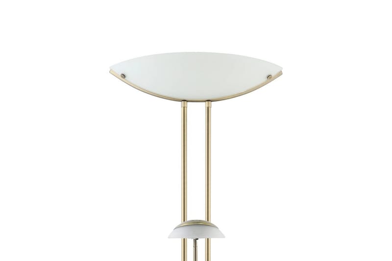 Gulvlampe Eglo Baya bronsert hvit - Hvit/Mørk grå - Belysning - Innendørsbelysning & Lamper - Gulvlampe