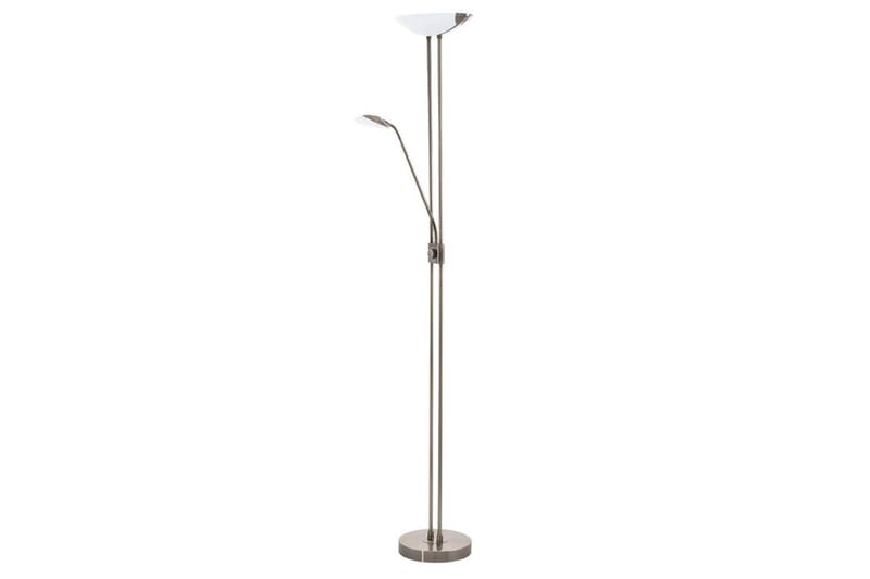 Gulvlampe Eglo Baya Led Bronsert Hvit, Satinert - Hvit/Bronse - Belysning - Innendørsbelysning & Lamper - Gulvlampe