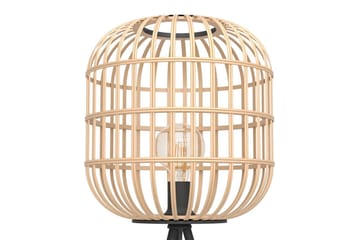 Gulvlampe Eglo Bordesley - Svart - Belysning - Innendørsbelysning & Lamper - Gulvlampe