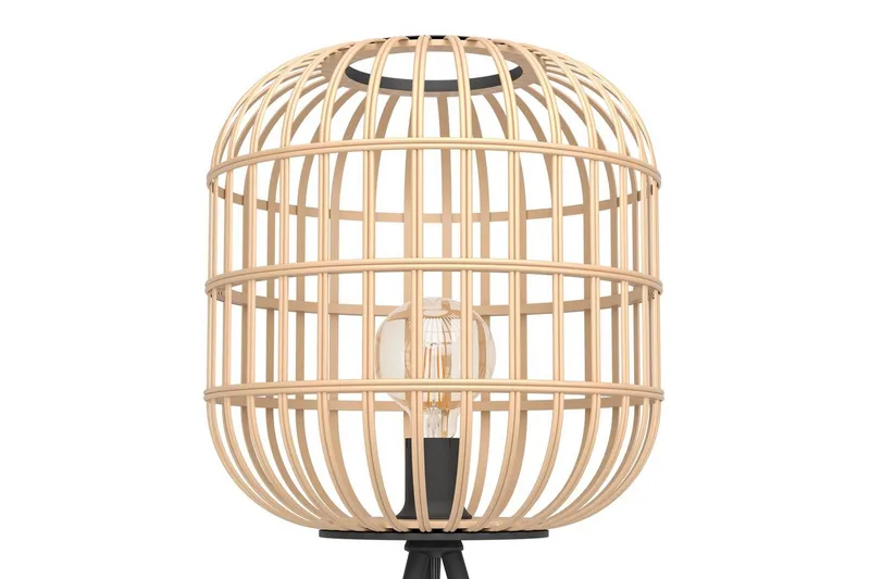 Gulvlampe Eglo Bordesley - Svart - Belysning - Innendørsbelysning & Lamper - Gulvlampe