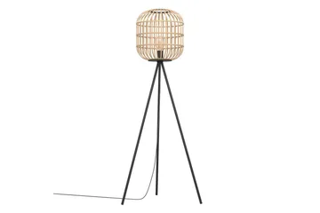 Gulvlampe Eglo Bordesley - Svart - Belysning - Innendørsbelysning & Lamper - Gulvlampe