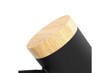 Gulvlampe Eglo Cartagena Svart/Tre med 3 Lamper - Belysning - Innendørsbelysning & Lamper - Gulvlampe