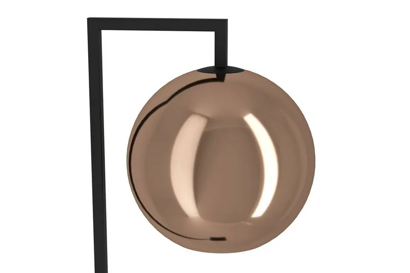 Gulvlampe Eglo Cordoba Svart/Kobber - Belysning - Innendørsbelysning & Lamper - Gulvlampe