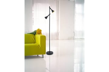 Gulvlampe Eglo Cortaderas - Svart/Gull - Belysning - Innendørsbelysning & Lamper - Gulvlampe