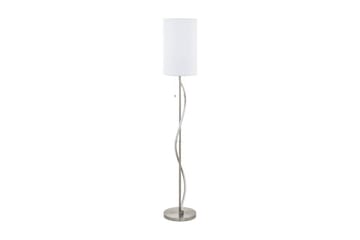 Gulvlampe Eglo Espartal - Hvit/Mørk grå - Belysning - Innendørsbelysning & Lamper - Gulvlampe