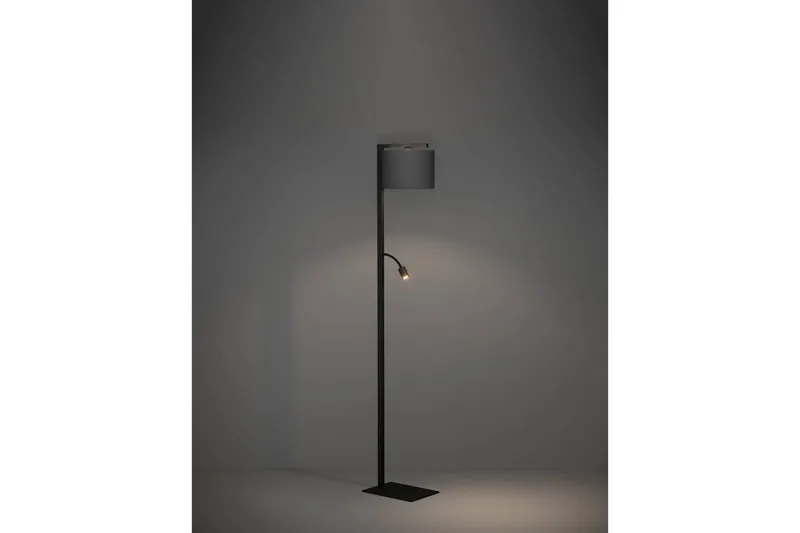 Gulvlampe Eglo Foligno Svart - Belysning - Innendørsbelysning & Lamper - Gulvlampe