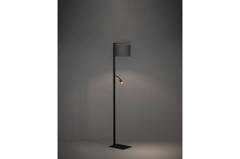 Gulvlampe Eglo Foligno Svart - Belysning - Innendørsbelysning & Lamper - Gulvlampe