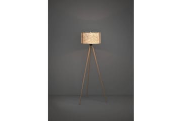 Gulvlampe Eglo Hontongas Brun - Belysning - Innendørsbelysning & Lamper - Gulvlampe