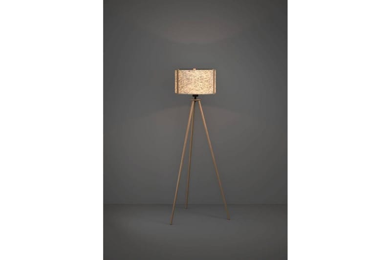 Gulvlampe Eglo Hontongas Brun - Belysning - Innendørsbelysning & Lamper - Gulvlampe