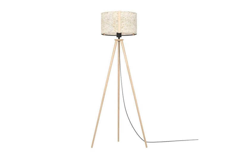 Gulvlampe Eglo Hontongas Brun - Belysning - Innendørsbelysning & Lamper - Gulvlampe