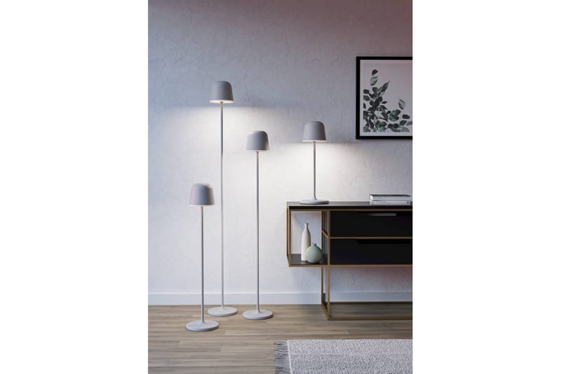 Gulvlampe Eglo Mannera-L Grå - Grå - Belysning - Innendørsbelysning & Lamper - Gulvlampe