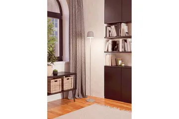 Gulvlampe Eglo Mannera-L Grå - Grå - Belysning - Innendørsbelysning & Lamper - Gulvlampe