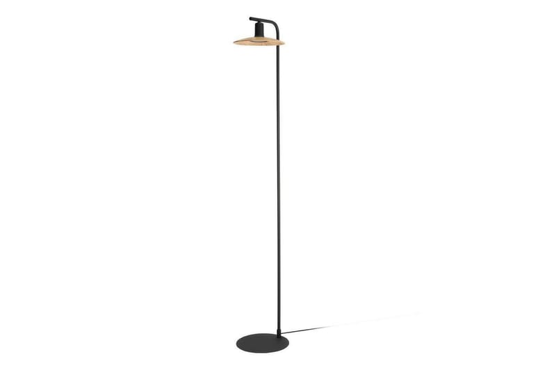 Gulvlampe Eglo Mayazes svart/tre - Belysning - Innendørsbelysning & Lamper - Gulvlampe