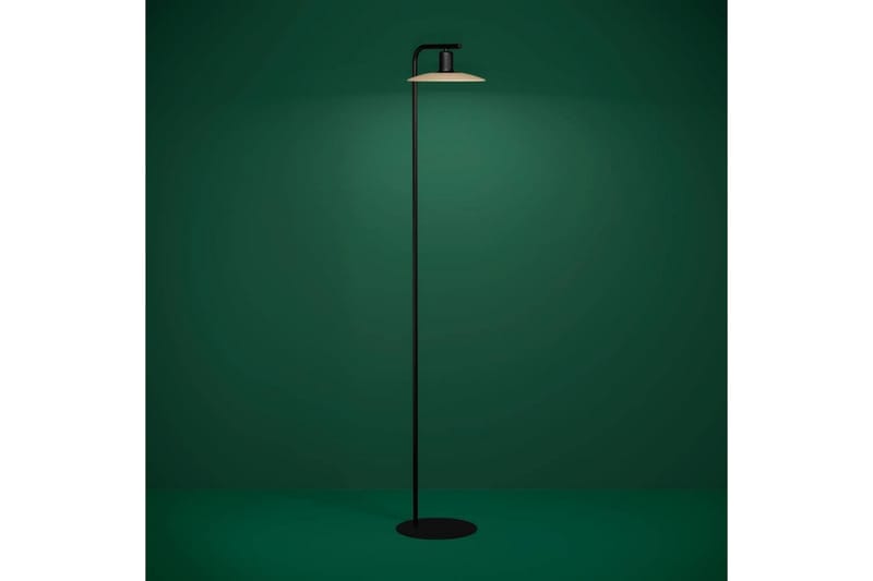 Gulvlampe Eglo Mayazes svart/tre - Belysning - Innendørsbelysning & Lamper - Gulvlampe