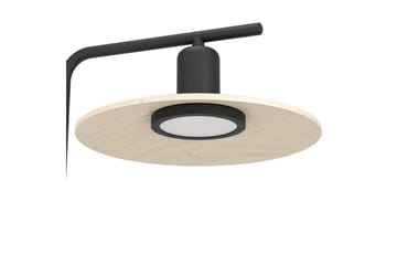 Gulvlampe Eglo Mayazes svart/tre - Belysning - Innendørsbelysning & Lamper - Gulvlampe