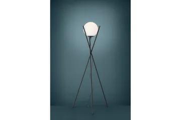 Gulvlampe Eglo Salvezinas Svart/Opalhvit - Belysning - Innendørsbelysning & Lamper - Gulvlampe