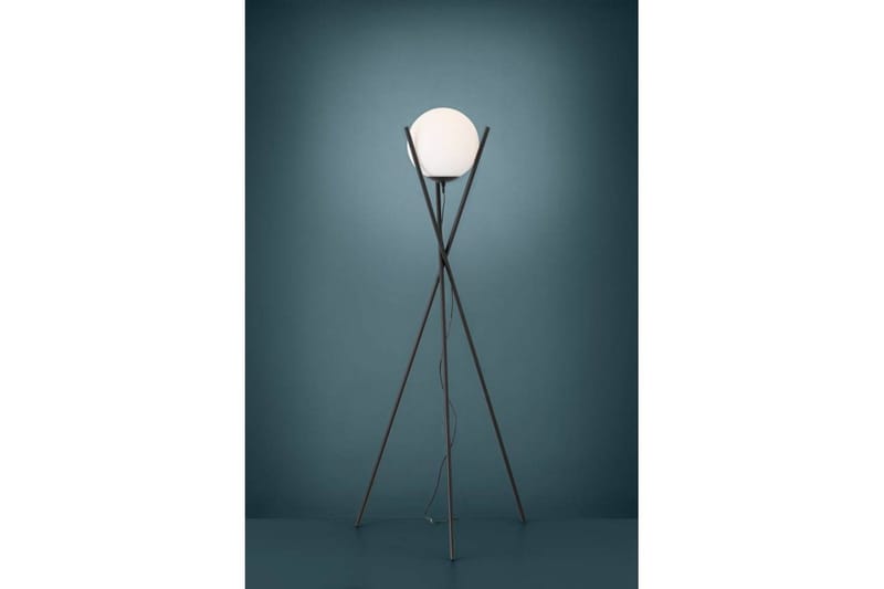 Gulvlampe Eglo Salvezinas Svart/Opalhvit - Belysning - Innendørsbelysning & Lamper - Gulvlampe
