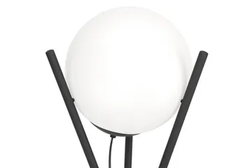 Gulvlampe Eglo Salvezinas Svart/Opalhvit - Belysning - Innendørsbelysning & Lamper - Gulvlampe