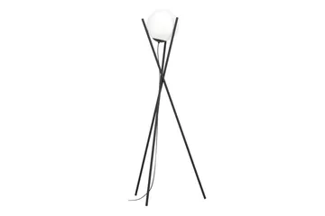 Gulvlampe Eglo Salvezinas Svart/Opalhvit - Belysning - Innendørsbelysning & Lamper - Gulvlampe