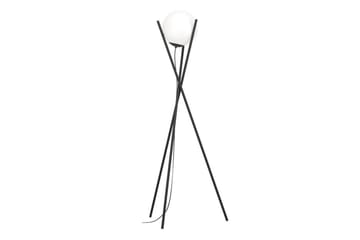 Gulvlampe Eglo Salvezinas Svart/Opalhvit - Belysning - Innendørsbelysning & Lamper - Gulvlampe