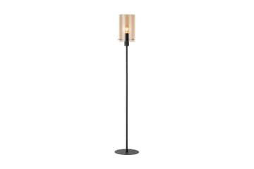 Gulvlampe Eglo Polverara Svart/Amber - Belysning - Innendørsbelysning & Lamper - Gulvlampe