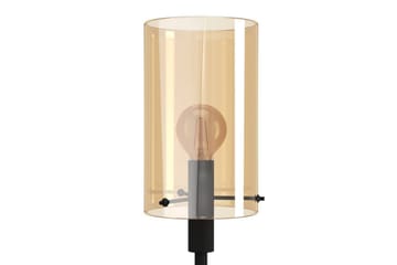 Gulvlampe Eglo Polverara Svart/Amber - Belysning - Innendørsbelysning & Lamper - Gulvlampe