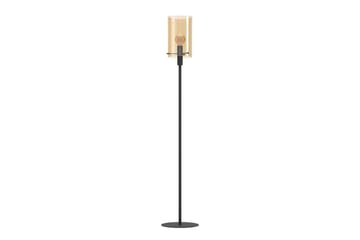Gulvlampe Eglo Polverara Svart/Amber - Belysning - Innendørsbelysning & Lamper - Gulvlampe