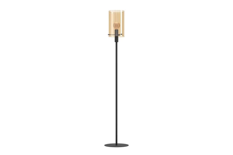 Gulvlampe Eglo Polverara Svart/Amber - Belysning - Innendørsbelysning & Lamper - Gulvlampe