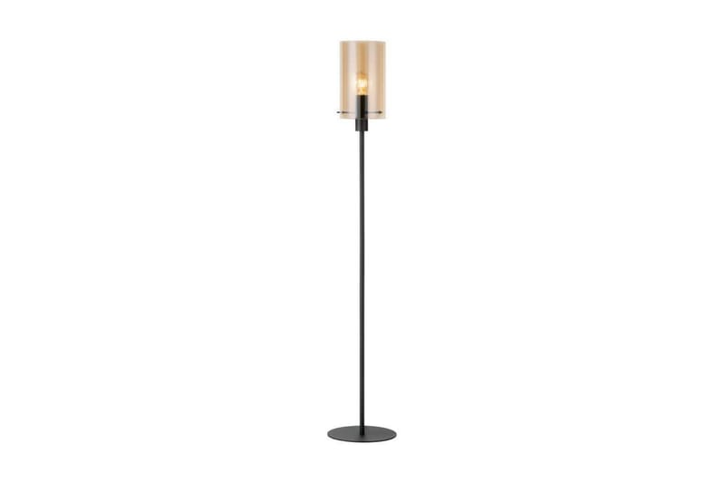 Gulvlampe Eglo Polverara Svart/Amber - Belysning - Innendørsbelysning & Lamper - Gulvlampe