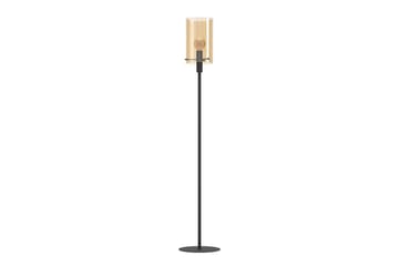 Gulvlampe Eglo Polverara Svart/Amber - Belysning - Innendørsbelysning & Lamper - Gulvlampe