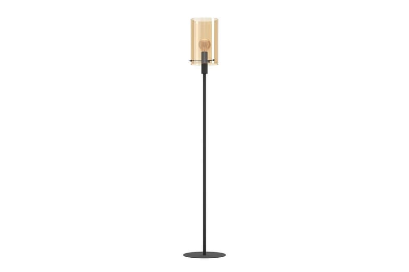 Gulvlampe Eglo Polverara Svart/Amber - Belysning - Innendørsbelysning & Lamper - Gulvlampe