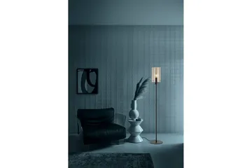 Gulvlampe Eglo Polverara Svart/Amber - Belysning - Innendørsbelysning & Lamper - Gulvlampe