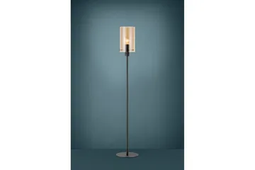 Gulvlampe Eglo Polverara Svart/Amber - Belysning - Innendørsbelysning & Lamper - Gulvlampe