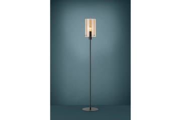 Gulvlampe Eglo Polverara Svart/Amber - Belysning - Innendørsbelysning & Lamper - Gulvlampe