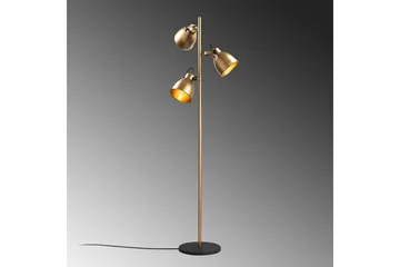 Gulvlampe Elber Gull - Gull - Belysning - Innendørsbelysning & Lamper - Gulvlampe