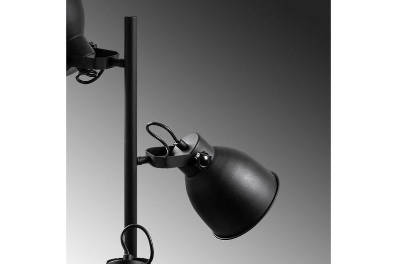 Gulvlampe Elber Svart - Svart - Belysning - Innendørsbelysning & Lamper - Gulvlampe